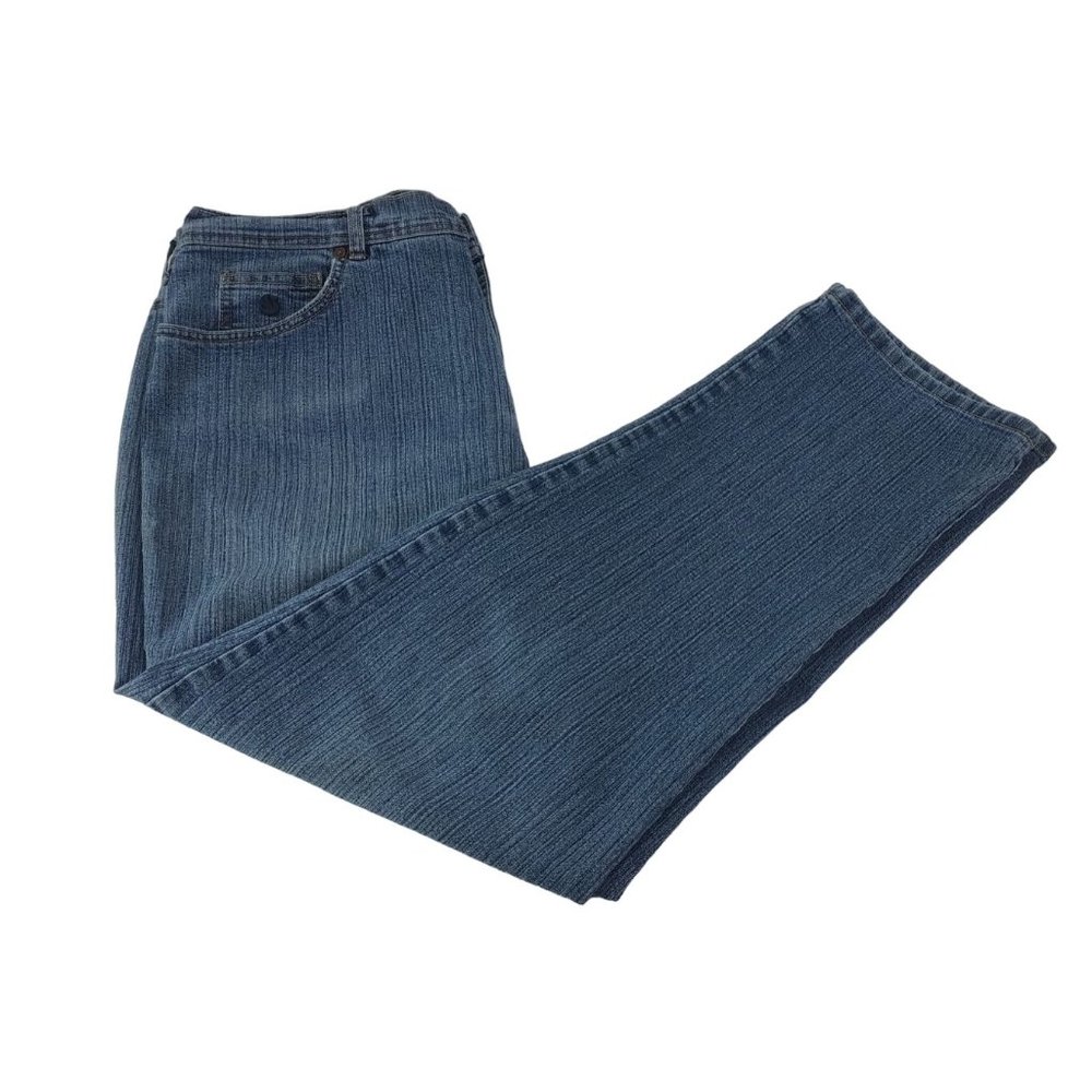 Gloria Vanderbilt Women's Blue Jeans Sz. 14 - Picture 4 of 6